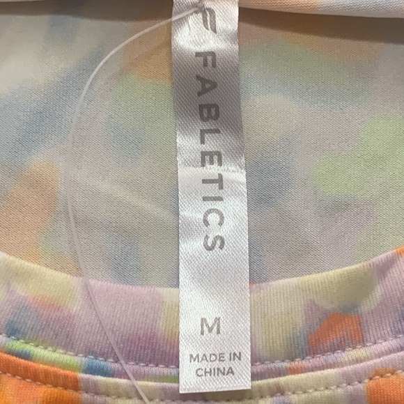 Fabletics Women's Dry-Flex Muscle Tank Size - M - New Wave Floral - Picture 10 of 11